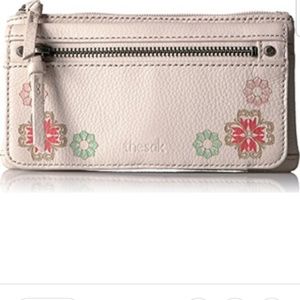 Sanibel flap wallet, Stone casablanca